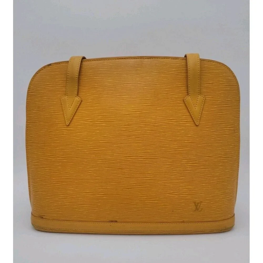 LOUIS VUITTON‎ YELLOW EPI LUSSAC SHOULDER BAG M52289 VI0925 XX17930